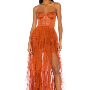 For Love and Lemons Bustier Gown